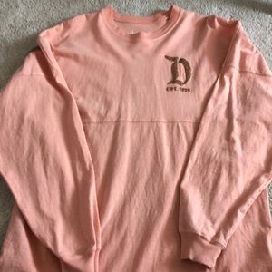 disneyland merch, light coral long sleeved